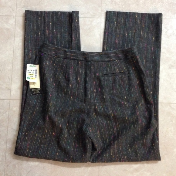 NWT Peck & Peck Gray Pants 10P - Picture 3 of 4